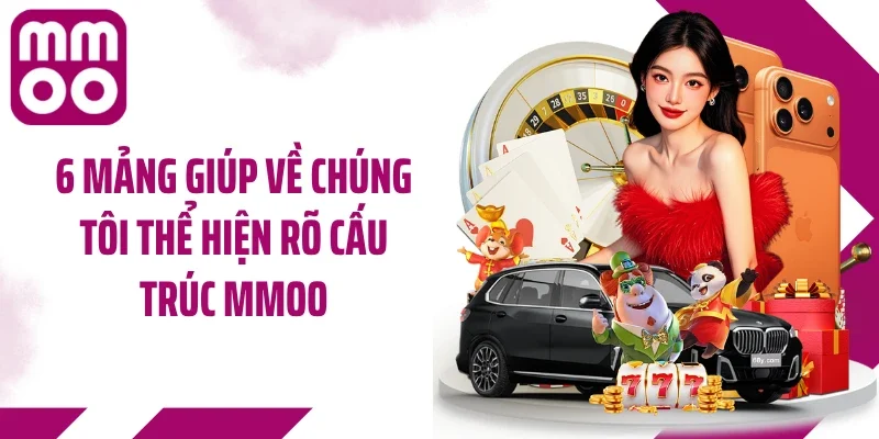 6 mảng giúp về chúng tôi thể hiện rõ cấu trúc MMOO