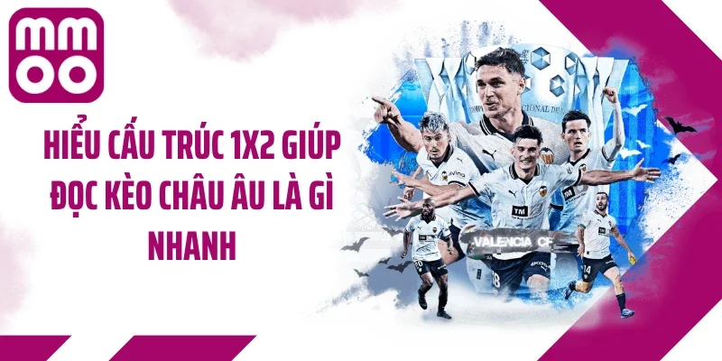 Hiểu cấu trúc 1X2 giúp đọc kèo châu Âu là gì nhanh